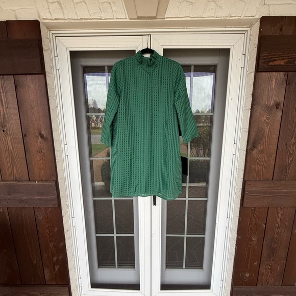 Tuckernuck NWT Emerald Green Burnout Daphne Dress - Picture 5 of 5